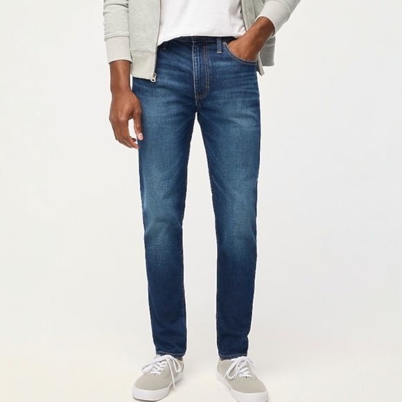 J.CREW Men's Straight Fit Jeans in Signature‎ Flex, 36/32 - Picture 1 of 9